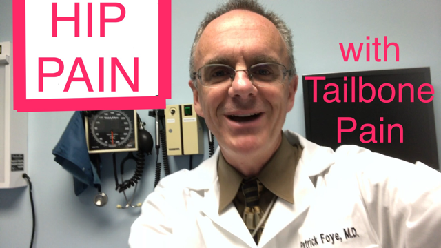 Video on Hip pain with Tailbone pain
