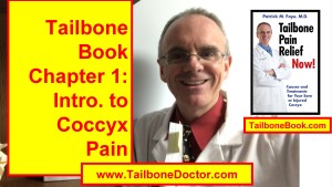 Chapter 1 of Tailbone Pain Book, INTRO to Coccyx Pain