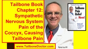 Chapter 12 of Tailbone Pain Book, Sympathetic Nervous System Pain of the Coccyx, Causing Tailbone Pain, Coccyx Pain