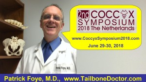 2nd International Coccyx Pain Symposium, Netherlands, 2018