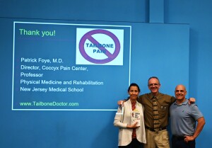 Tailbone Pain Lecture by Patrick Foye, MD, at ProTouch PT, Aug 2019, Cranford NJ