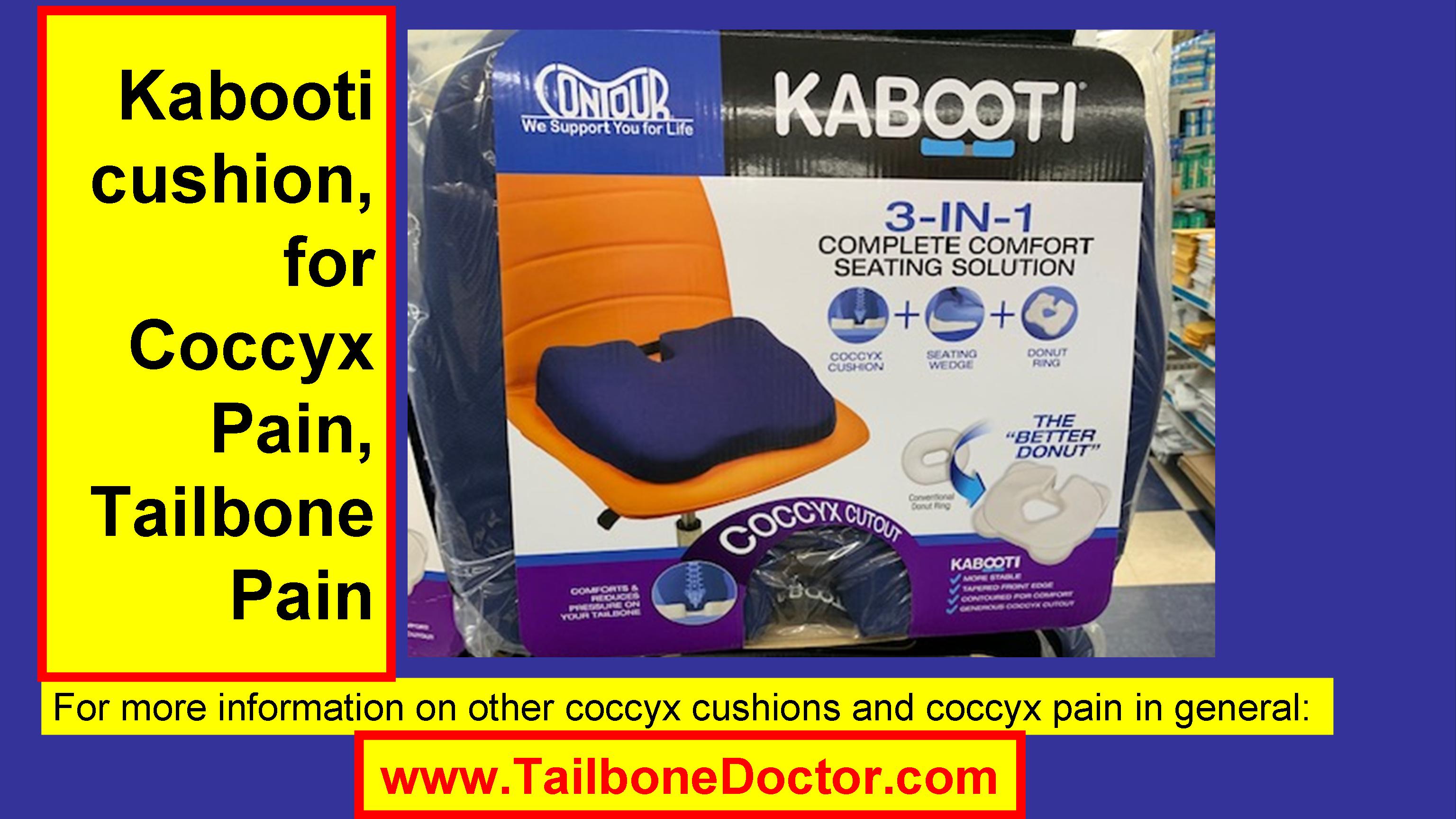Coccyx Pillow / Coccyx Cushion Tailbone Pillow / Tailbone Cusion for  Sciatica Pain, Tailbone Pain, Pilonidal Cyst / Sinus, Pregnant Ladies 