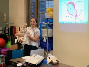 Ashley Brichter Lectured on Pregnancy and Childbirth