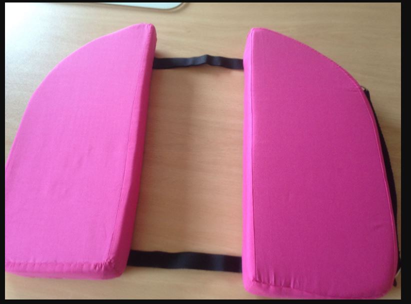 Trough, Folding Cushion for Tailbone Pain, Pelvic Pain, Genital Pain